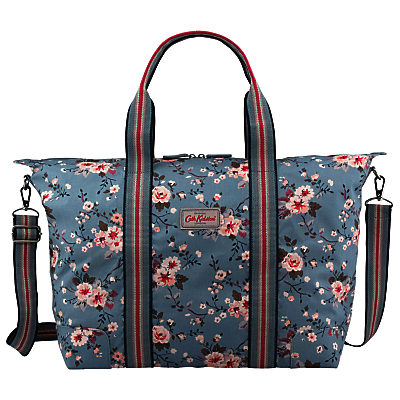 Cath Kidston Trailing Rose Foldaway Holiday Bag, Blue Cath Kidston Trailing Rose Foldaway Holiday Bag, Blue